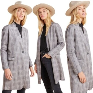 BLANKNYC ANTHROPOLOGIE NEU MIT ETIKETT DAMEN KARIERTE JACKE GRÖSSE 2X ÜBERGRÖSSE - Bild 1 von 7