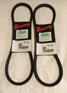 Browning A34 V-Belt P33-034 - Set 2 - Picture 1 of 2