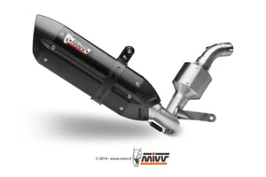 ESCAPE COMPLETO PARA KTM 125 DUKE 2011 > 2016 MIVV SUONO Black INOX NEGRO KAT - Imagen 1 de 3