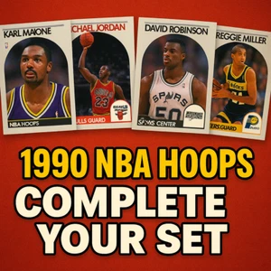 1990 NBA Hoops Basketball - Pick Your Card - Complete Your Set - Bild 1 von 169
