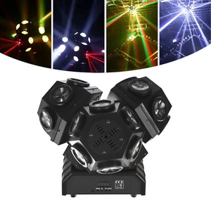 Luce fascio testa mobile LED 18x10W 4 in 1 testa mobile discoteca palcoscenico DMX512 - Foto 1 di 24