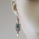 Electroplate Vintage Water Diamond Earrings Vintage Diamond Earrings  Women