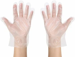 Polyethylene Professional Grade Powder Free Clear Gloves 200 Pack (Small) - Picture 1 of 5