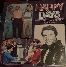 1998 HAPPY DAYS Complete 72 CARD Set OF TRADING CARDS In DUO CARDS BINDER RARE