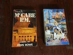 Scarce Titles McCABE P.M. by John ROWE + The Tallest Poppy by Robert Spicer - Picture 1 of 12