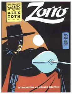 ZORRO-1988 CLASSIC ADVENTURES VOL 1 (Graphic Novel-Alex Toth) Disney TV Series - Picture 1 of 2