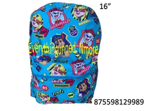 Mochila escolar Nickelodeon Paw Patrol para niños con estampado frontal de 16"" -9989 - Imagen 1 de 3