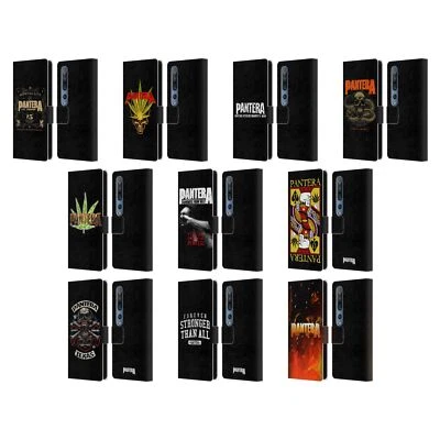 FUNDA BILLETERA LIBRO CUERO ARTE PANTERA OFICIAL PARA TELÉFONOS XIAOMI. Foto 1 de 4