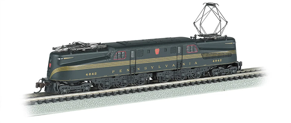BACHMANN #65253 N SCALE PRR GG1 DCC READY BRUNSWICK GREEN NEW IN BOX - Image 1 of 1