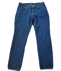 Michael Kors Womens Straight Leg Skinny Denim Jeans RN 111818 Size 8 Medium Wash - Picture 1 of 12