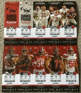 Cleveland Browns 2015 NFL Ticket Stubs EIN TICKET KOSTENLOSER VERSAND - SIEHE ANGEBOT - Bild 1 von 1