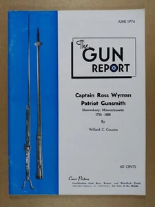The Gun Report Magazine June 1974 Fork, Rest, Rapier & Wheellock Pistol - Picture 1 of 2