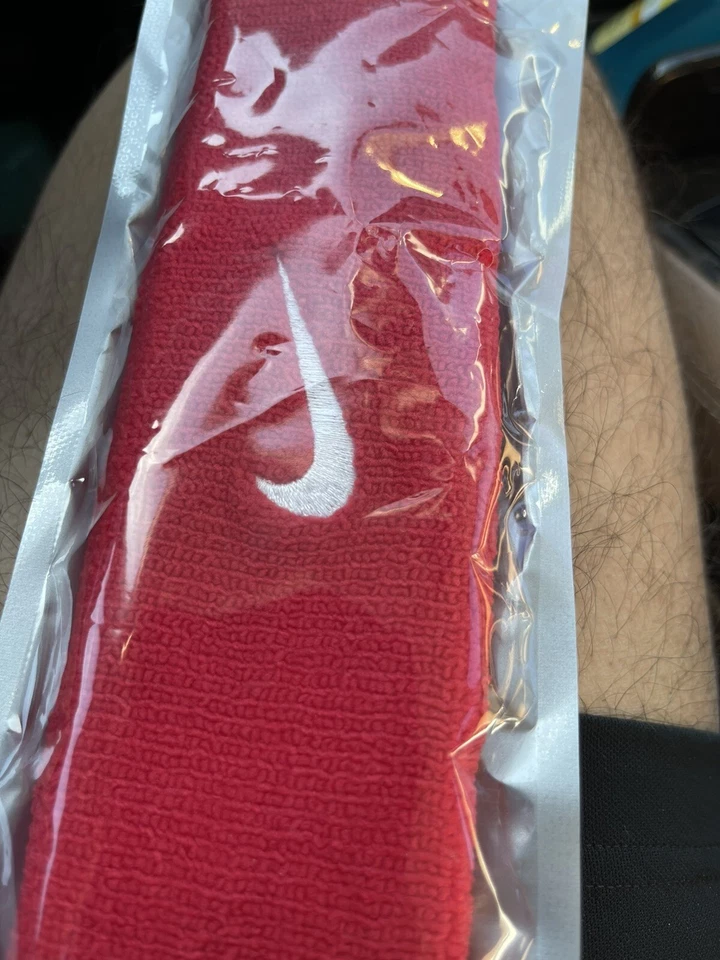 Nike Sri-fit обруч для волос бандана цвет красный новый - Изображение 1 из 4