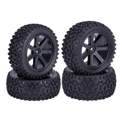 1/10 On Road RC Car 12mm Hex Hub Wheels Tire Kit For Tamiya HSP HPI Drift Racing - Image 1 of 4