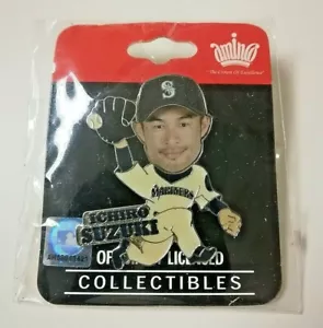 Ichiro Suzuki Seattle Mariners raro esterno funzionante spilla cattura licenza Aminco - Foto 1 di 3