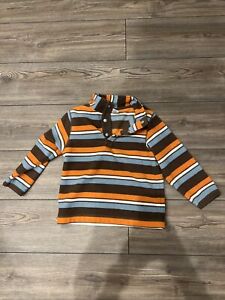 Boys Striped Pull Over Sweater - Gymboree - Size Xs