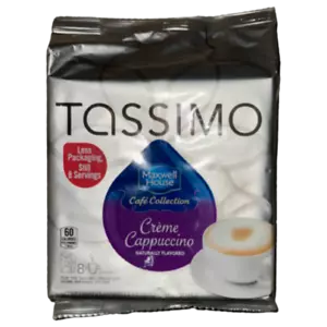 Café capuchino crema Tassimo Maxwell House - 8 porciones - Imagen 1 de 3