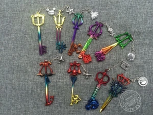 9pcs/set Sora Keyblade Anime Kingdom Hearts Key Figure Pendant Gift box New - Picture 1 of 3