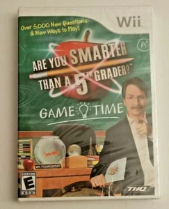 Are You Smarter Than a 5th Grader? - Game Time (Nintendo Wii, 2009) New Sealed - Picture 1 of 5