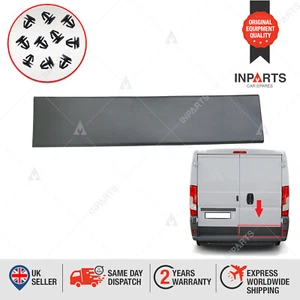 Door Moulding Panel Rear Lower Right Grey For Fiat Ducato Citroen Relay Peugeot - Picture 1 of 12