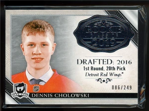 2018 UPPER DECK THE CUP DENNIS CHOLOWSKI ROOKIE CLASS OF 2019 RC /249 - Picture 1 of 3