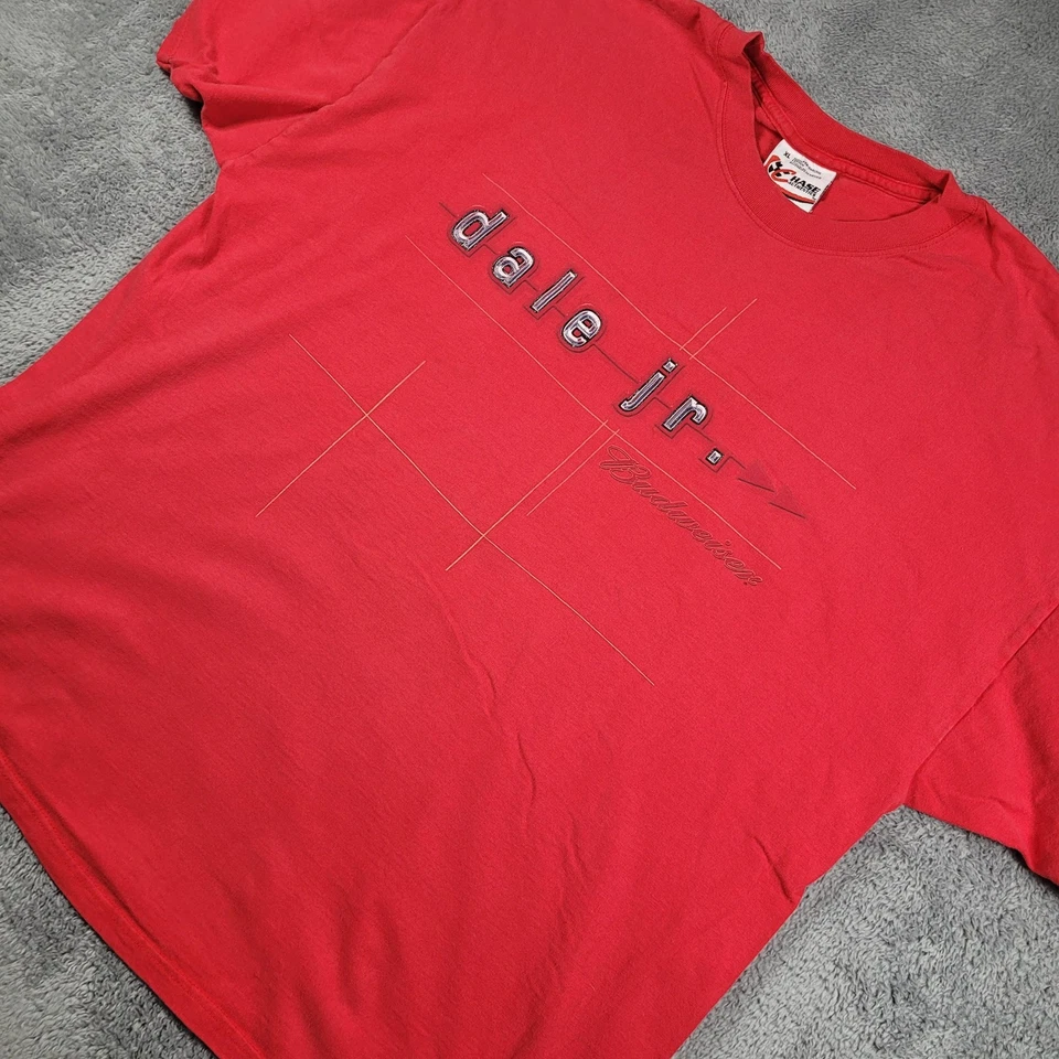 Camisa De Colección Dale Earnhardt Jr Para Hombres XL Chase Authentics NASCAR Bud Racing Años 90 Foto 1 de 4