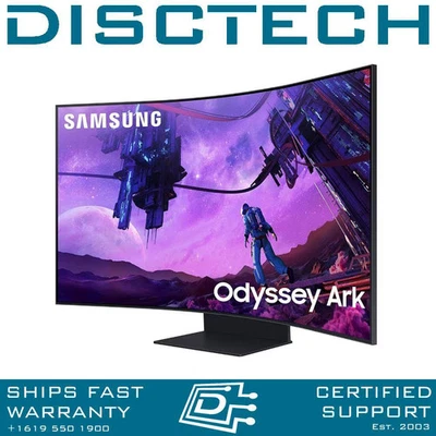SAMSUNG Odyssey LS55BG970NNXGO 55" Ark 4K UHD 165Hz 1ms Curved Gaming Monitor - Image 1 of 4