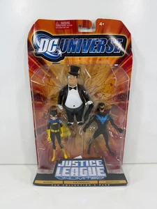 DC Universe Justice League Unlimited BatGirl The Penguin Nightwing 3er Pack R5915 - Bild 1 von 11