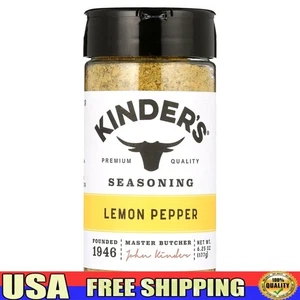 Lemon Pepper Seasoning Rub Grilling Perfect Chicken Pork Seafood Veggies 6.25oz - Picture 1 of 7