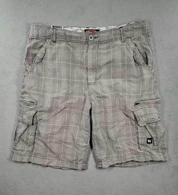 Pantalones Cortos Mambo Australia Para Hombre 36 Gris Carga Cuadros tiro Medio Aire Libre Senderismo Foto 1 de 4