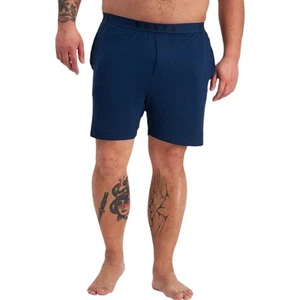 5 x Bonds Mens Sleep Viscose Bamboo Navy Lapis Lazuli Shorts - Picture 1 of 9