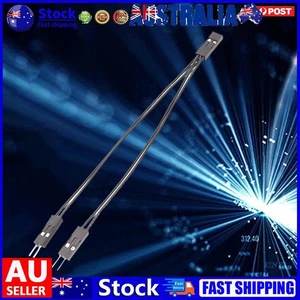 Single Female To Dual Male Jumper 2 Pins for PC SW IO Cable Extensions/DIY Lab - Afbeelding 1 van 12