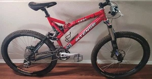 Intense Uzzi Sl Full Suspension Mountain Bike Rockshox Fox Shimano Size Medium - Picture 1 of 15