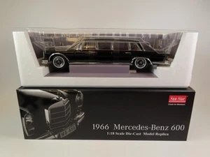 Sunstar No.2209 1966 Mercedes-Benz 600 Black, 1/18, MIB! - Picture 1 of 4