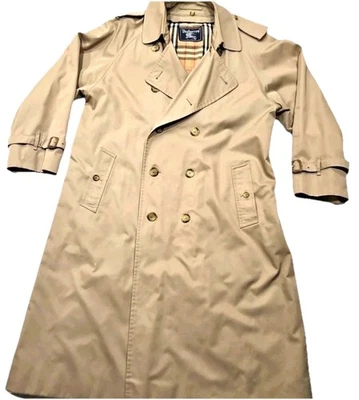 Мужская Burberry's классический хаки траншея Nova чек подкладка T 32 размер 44L - Изображение 1 из 4