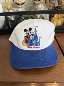 Vintage Disney Mickey Hut Magic Kingdom Snapback 90er RAR Samtkrempe - Bild 1 von 6