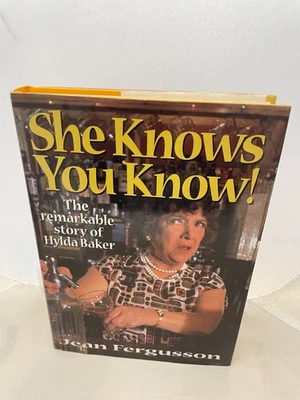 She Knows You Know Hylda Baker Story Comedy Film Show Hardback 1997 [HM] - Image 1 of 4