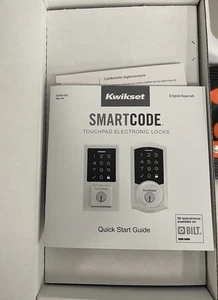 Kwikset Smartcode 270 Electronic Deadbolt. New-open Box. No Original Sleeve - Picture 1 of 4