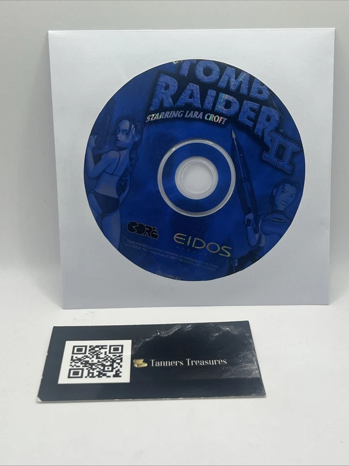 Tomb Raider II somente disco para PC frete grátis sem rastreamento - Imagem 1 de 1