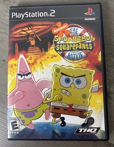 SpongeBob SquarePants Movie (Sony PlayStation 2, PS2, 2004) Completo CIB 🎮💥 - Foto 1 di 4