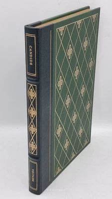 Candide By Voltaire - Franklin Library - Quarter Leather - 1979 - VGC - Image 1 of 4