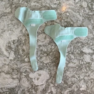 Owlet Replacement Sleep Socks, Size 2, 1-4 Months, 2-pack, Mint Green - Picture 1 of 2