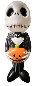 24 Inch Blow Mold Halloween Jack Skellington w/ Light Kit - Lights Up , New - Picture 1 of 4