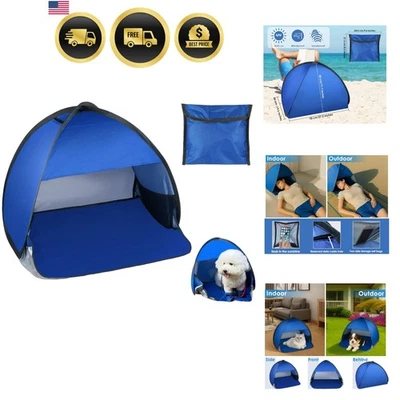 Tienda de campaña para mascotas refugio parasol portátil protección UV perro gato gato tienda Foto 1 de 4