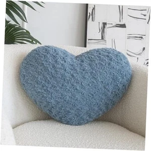 Heart Pillow, Soft Heart Shaped Pillow with Room Decorative Throw Pillows for - Picture 1 of 8