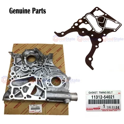 Genuine LandCruiser LJ72 LJ71 LJ70 2L T 2L 3L Timing Gear Cover Case w Gasket - Image 1 of 4