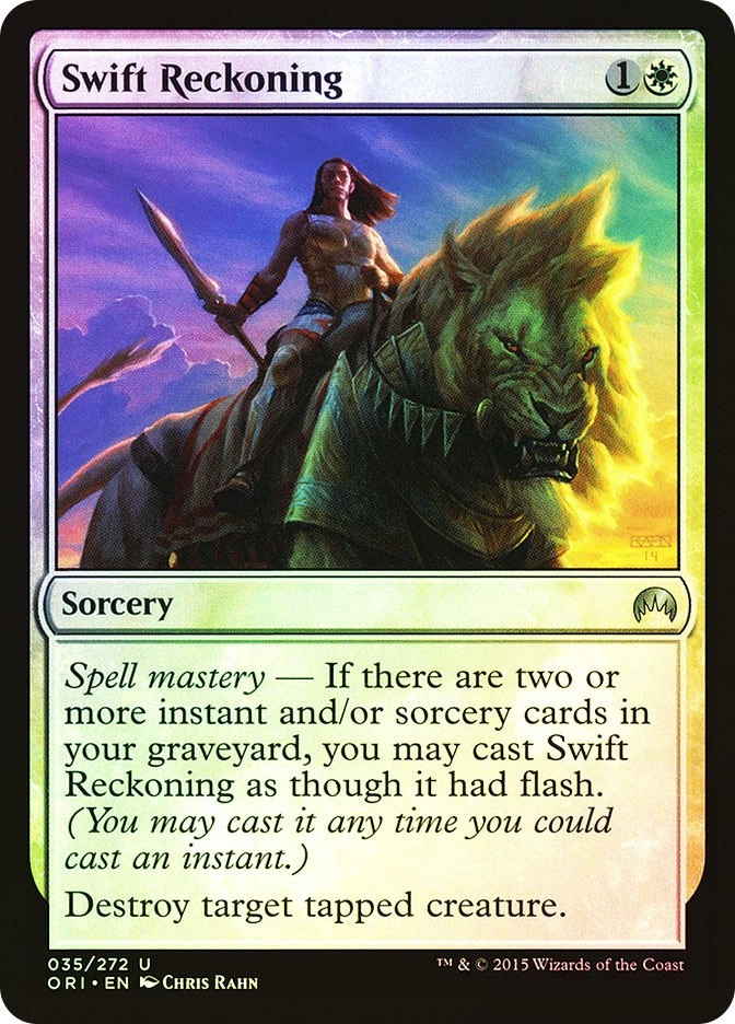 MTG FOIL Swift Reckoning  - Magic Origins #035 - Image 1 of 1