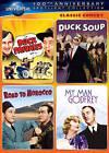 BUCK PRIVATES/DUCK SOUP/ROAD TO MOROCCO/MY MAN GODFREY(DVD, 2012, 4-Disc Set)NEW