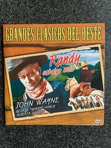 RANDY CABALGA SOLO (1934) JOHN WAYNE - DVD - GRANDES CLÁSICOS DEL OESTE - 2006 - Imagen 1 de 2