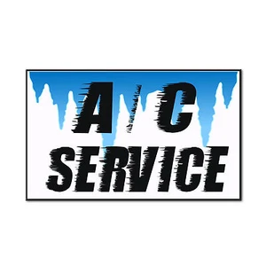 Servicio de aire acondicionado blanco negocios corrugado imanes para puertas de automóviles letreros magnéticos-CANTIDAD 2 - Imagen 1 de 2